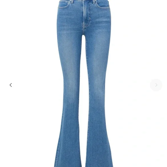 Veronica Beard jeans Beverly skinny flare high rise jean